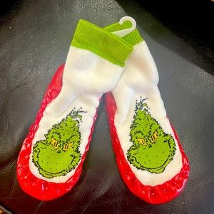 Hanna Andersson Grinch Slipper Socks